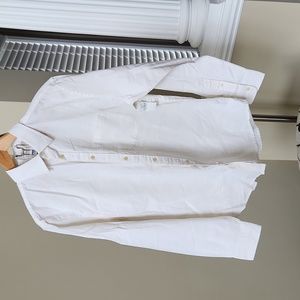 Cream linen cotton shirt